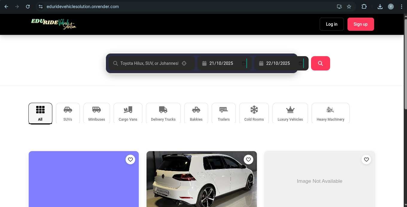 EduRide Vehicle Solution